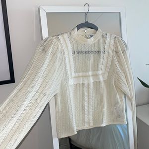 Zara knit crop top
